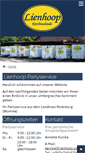 Mobile Screenshot of partyservice-lienhoop.de